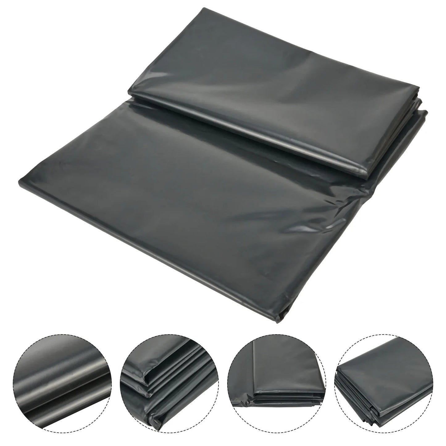 Fish Pond Liner Pond Membrane Reinforced Waterproof Clearance Flexible Garden Landscaping Liner Cloth PE Membrane