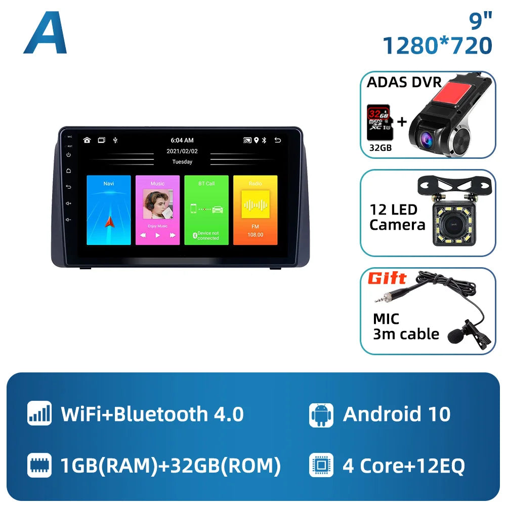 2 Din Android Car Radio for Chrysler Grand Voyager 5 for Dodge Grand Caravan 2011-2020 Screen GPS Multimedia Stereo Head Unit