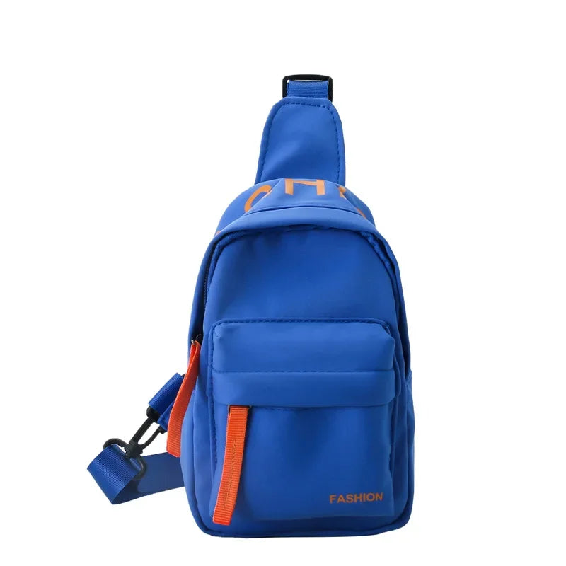 Chest Bag for Kids Little Boy Play Travel Collection Simple Casual Shoulder Crossbody Bag Boys and Girls Coin Purse Backpack