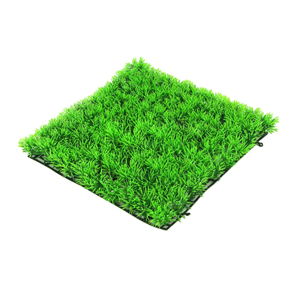 ABS Plastic Grass Simulation Lawn Fish Tank Decoration Environmental Protection Aquarium Decoration Aquarium Supplies