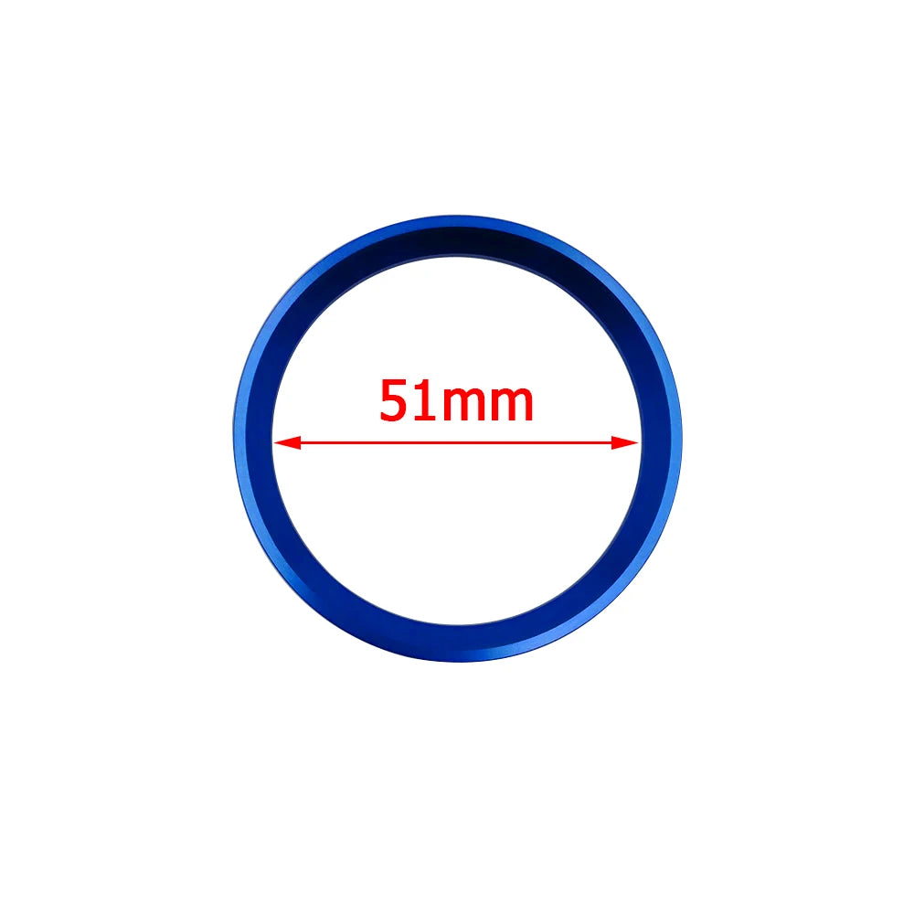 Car Steering Wheel Emblem Decoration Ring Stickers Cover For Mercedes Benz GLE CLA GLA W212 W246 W204 C117 W166 X204 Accessories