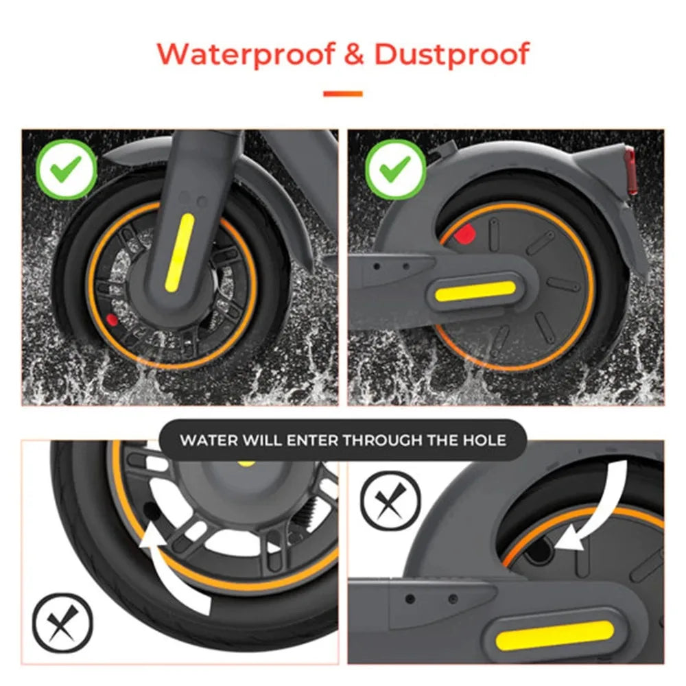 Solid Tire Wheel Hub Cap Rubber Plug For Xiaomi M365 Pro 1S Mi3 Electric Scooter Ninebot Max G30 G30D G30LP Wheel Air Hole Parts