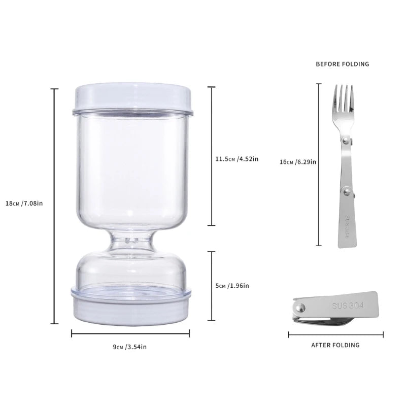 Hourglass Pickles Jar Dry and Wet Dispenser Pickles Olives Hourglass Jar Cucumber Container for Kitchen Juice Separator