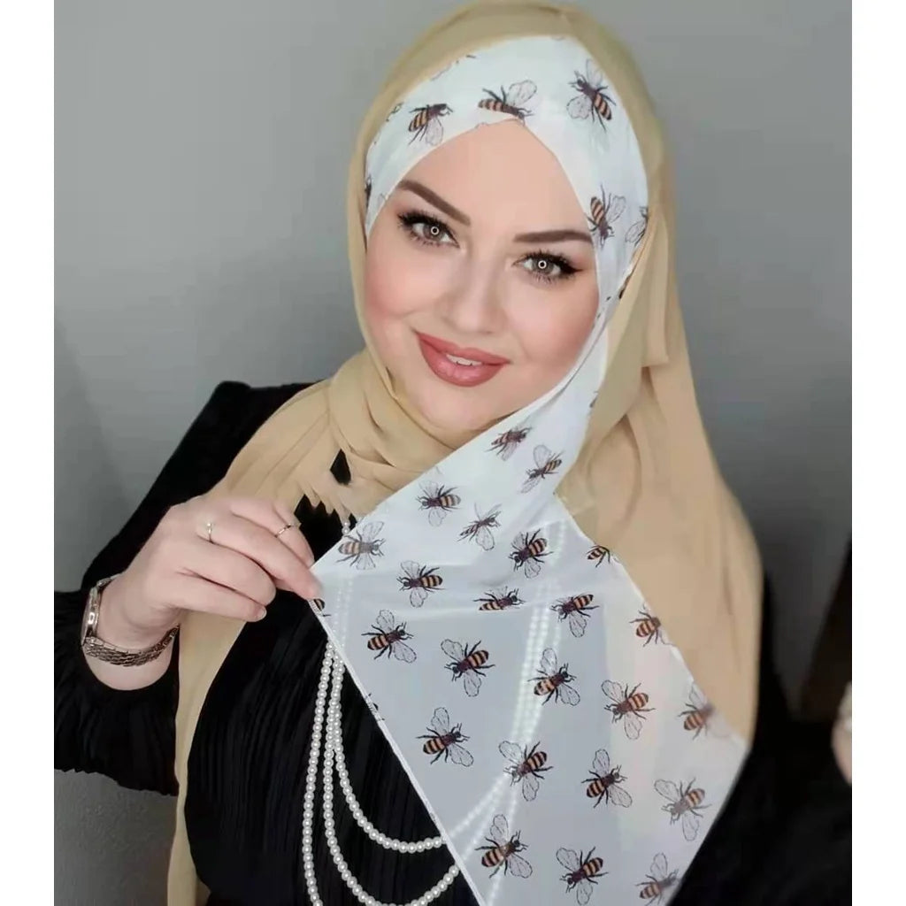 Muslim Fashion Chiffon Hijab Abaya Hijabs For Woman Women Jersey Dress Abayas Turbans Scarf Turban Head Instant Undercap Shawl