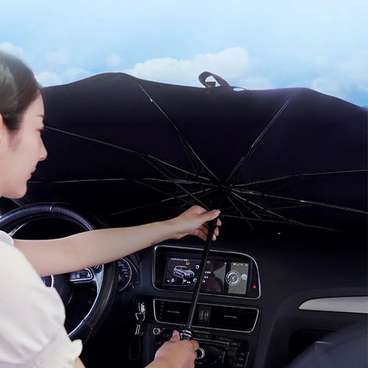 Car Sunshade Umbrella Car Front Shading Umbrella Type Sun Shade for Car Window Protection Accessories For Auto Shading