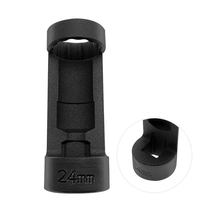 Strut Nut Socket 12 Point 1/2'' Drive Suspension Strut Socket Tool Car Repair Tool 16mm/ 18mm/ 19mm/ 21mm/ 22mm/ 24mm Steel