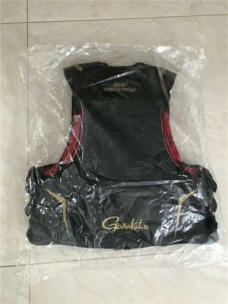 Man Fishing Vest Outdoor Buoyancy Vest for Men Multi-functional Breathable Life Vest Jacket for Drifting Swimming