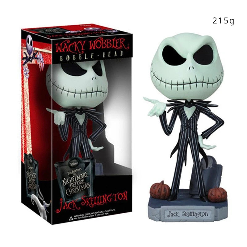 Disney The Nightmare Before Christmas Anime Figure Jack Skellington Model Desktop ornaments Halloween Room Decoration Toy Gifts