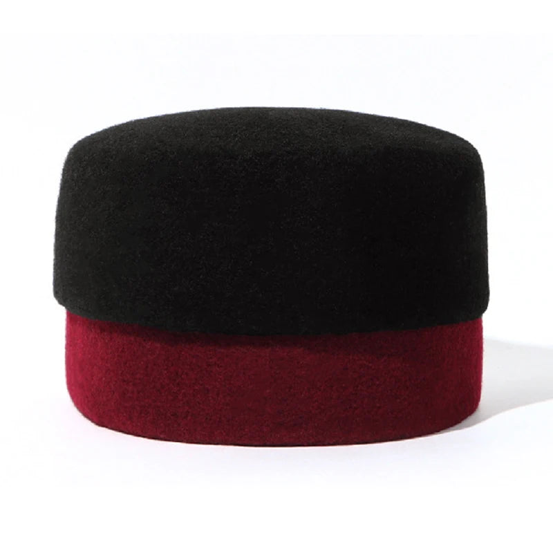 56-58cm Muslim Caps Men Prayer Hat Winter Warm Wool Islamic Hijab Caps Arabic Musulman Headwraps Cap Clothing Accessories