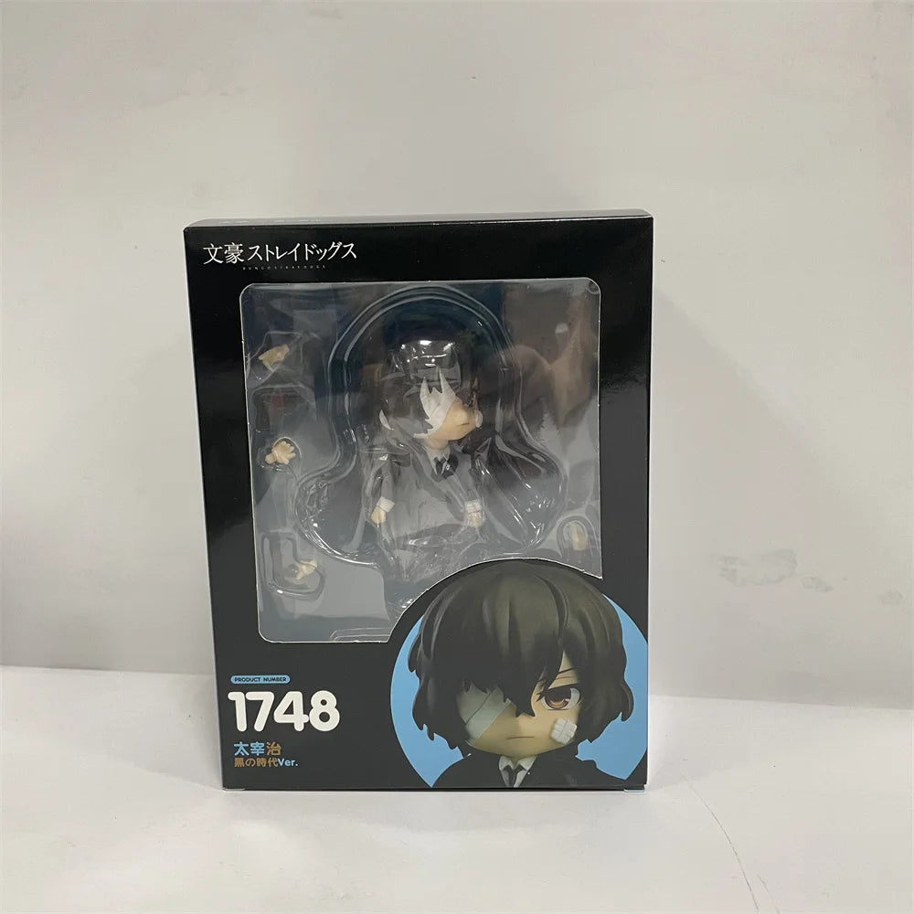 Action Figures Bungo Stray Dogs Nakajima Atsushi 893 Dazai Osamu 1748 Anime Figure Model Cute Toys for Children PVC Collector