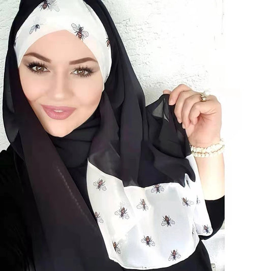Muslim Fashion Chiffon Hijab Abaya Hijabs For Woman Women Jersey Dress Abayas Turbans Scarf Turban Head Instant Undercap Shawl
