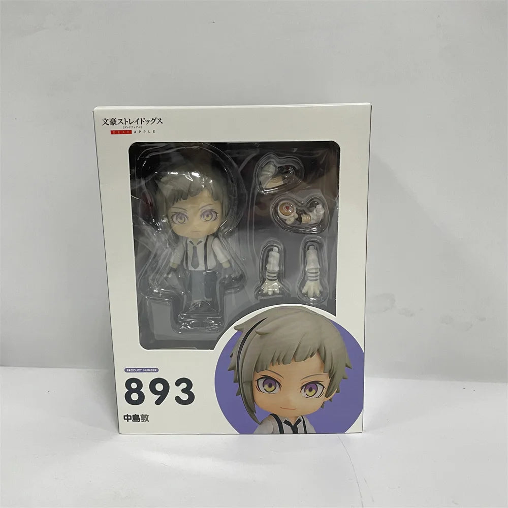 Action Figures Bungo Stray Dogs Nakajima Atsushi 893 Dazai Osamu 1748 Anime Figure Model Cute Toys for Children PVC Collector