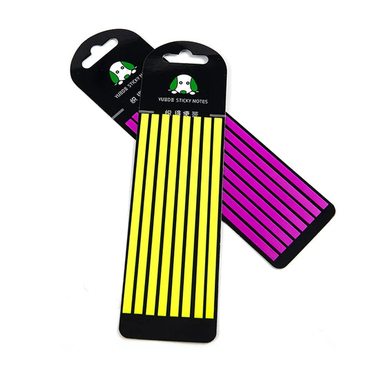 100/160/PCS Reading Aid Highlight Sticker Transparent Fluorescent Index Tabs Flags Sticky Note Stationery School Office Supplies