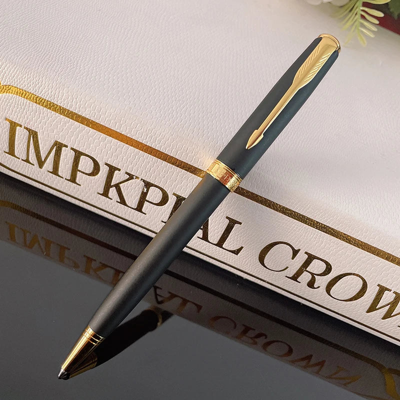 Classic Brand PARKER Metal Ballpoint Pen 0.7mm Blue Ink Business Office Signature Ballpoint pen
