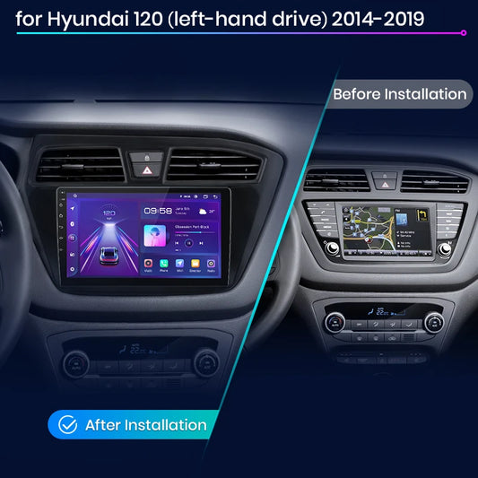 Junsun V1 Carplay Android Radio for Hyundai I20 2014 2015 -2018 2019 AI Voice 4G Car Multimedia Navigation GPS 2din autoradio