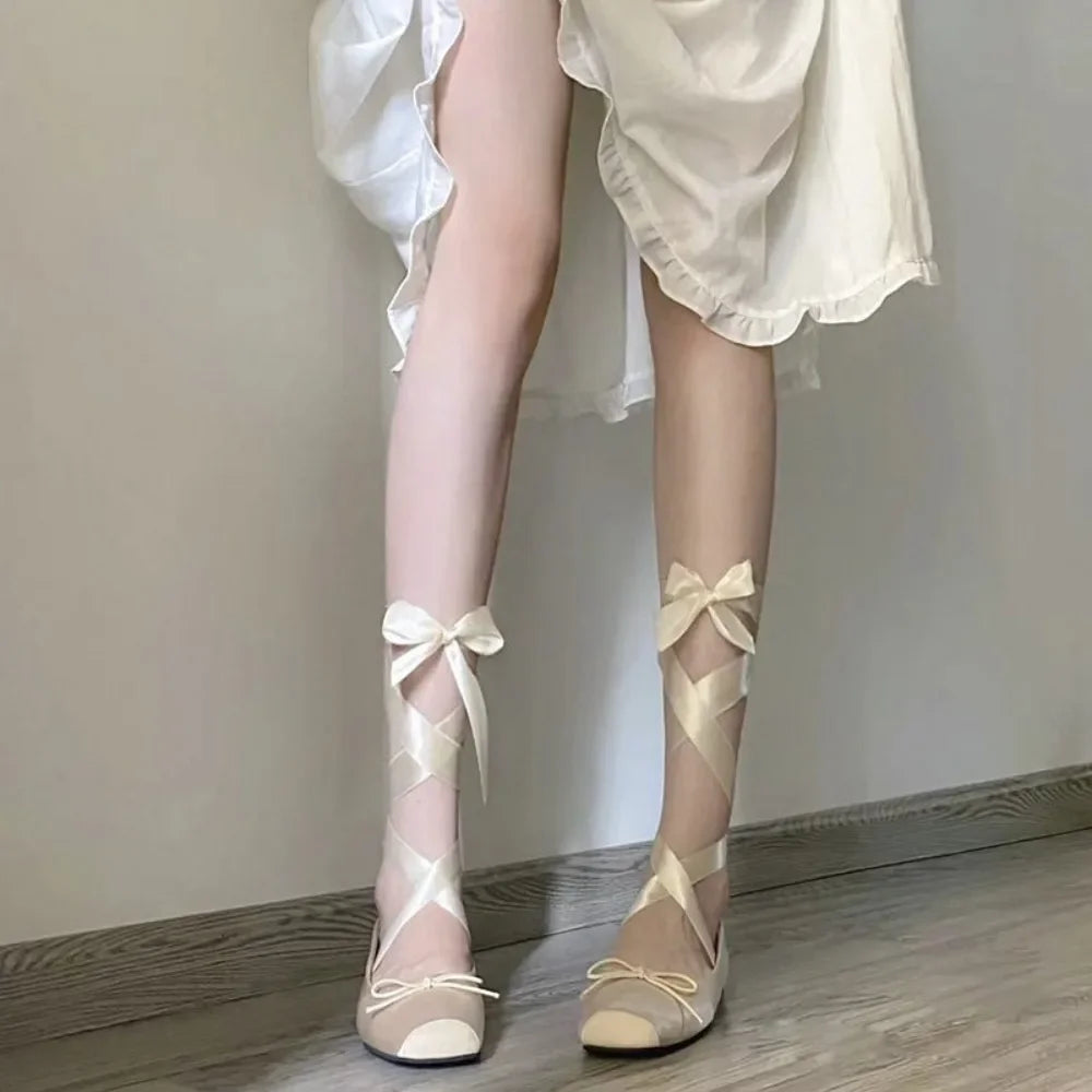 Flats Luxury Ballet Shoes Women's Autumn Strap Flat Shoes Women Temperament Square Toe Mary Jane Shoes Pink