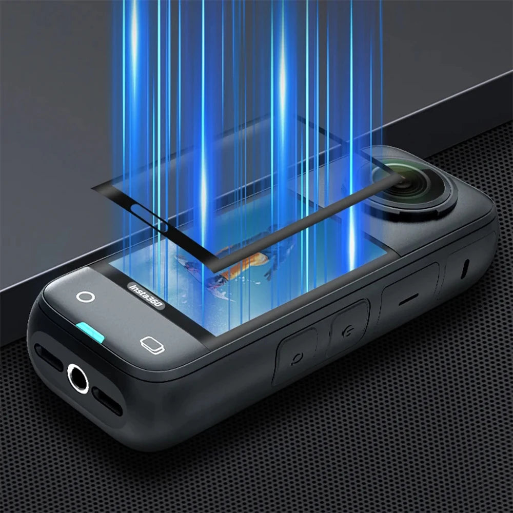 5D Protective Film for Insta360 X4 Screen Protector Anti-scratch Film for Insta360 X 4 Camera Screen Protector (Not Glass)