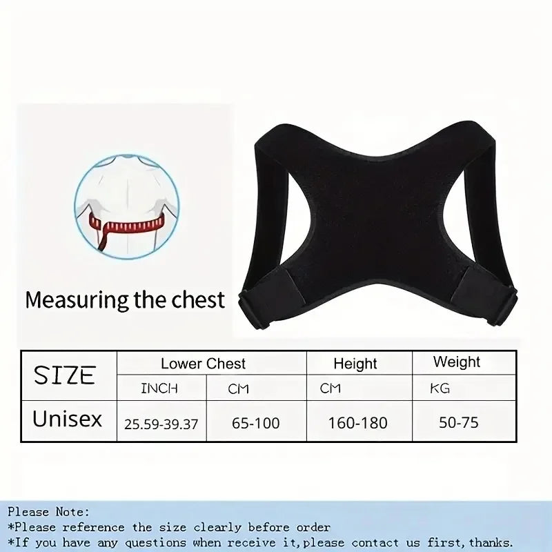 Back Brace Posture Corrector For Women And Men Back Lumbar Support Shoulder Posture Support For Improve Posture