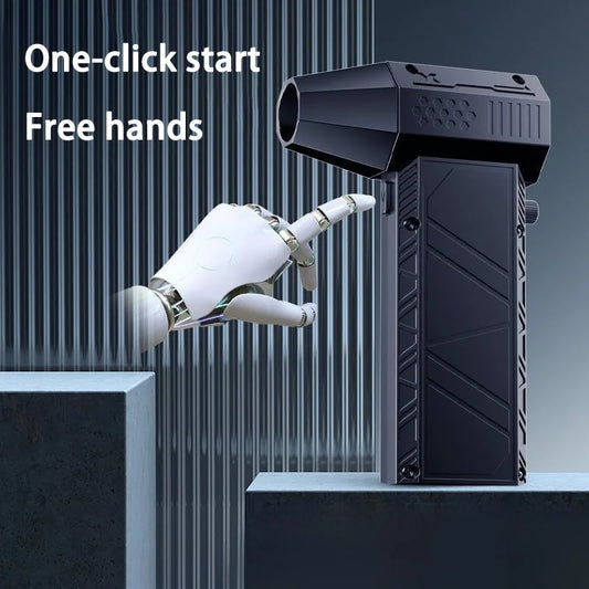 Violent Fan 400000RPM Powerful Air Blower Vacuum Dust Cleaner Type-C Charging Strong Winds Brushless Turbo Jet Blower 2025 New