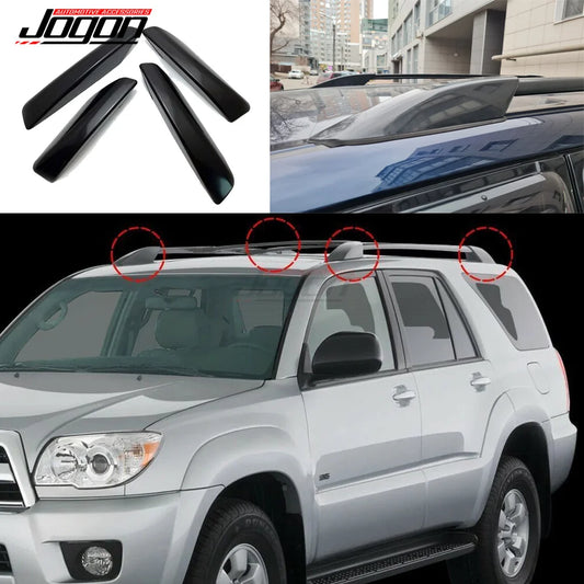 4pcs/set Car Roof Rack Cover For Toyota 4Runner N210 Hilux Surf 2003 2004 2005 2006 2007 2008 2009 Replace Shell Exterior Parts