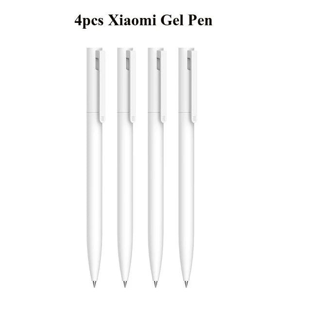 Original Xiaomi Mi Gel Pen 0.5mm Black Refill No Cap Bullet Pen Smooth Switzerland MIKRON Nib Japanese Ink OEM Blue Refills