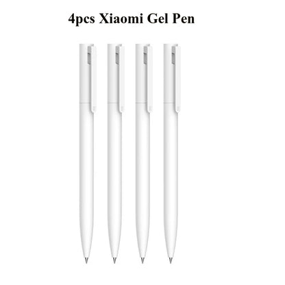 Original Xiaomi Mi Gel Pen 0.5mm Black Refill No Cap Bullet Pen Smooth Switzerland MIKRON Nib Japanese Ink OEM Blue Refills