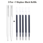 Original Xiaomi Mi Gel Pen 0.5mm Black Refill No Cap Bullet Pen Smooth Switzerland MIKRON Nib Japanese Ink OEM Blue Refills