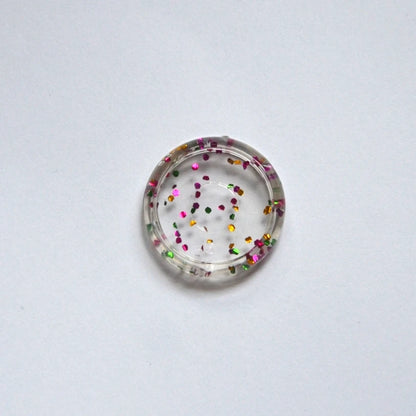 100pcs 23mm Binding Discs Transparent Binding Disc Plastic Round Discs Binder Accessories Mushroom Hole Notebook Binding Ring