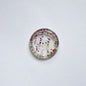 100pcs 23mm Binding Discs Transparent Binding Disc Plastic Round Discs Binder Accessories Mushroom Hole Notebook Binding Ring