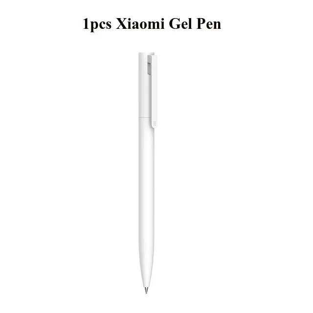 Original Xiaomi Mi Gel Pen 0.5mm Black Refill No Cap Bullet Pen Smooth Switzerland MIKRON Nib Japanese Ink OEM Blue Refills