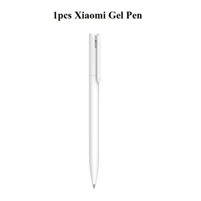 Original Xiaomi Mi Gel Pen 0.5mm Black Refill No Cap Bullet Pen Smooth Switzerland MIKRON Nib Japanese Ink OEM Blue Refills