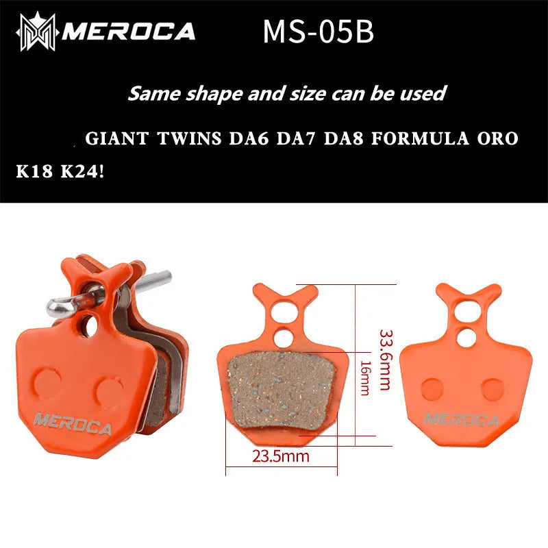 Resin brake pad disc rotor stop for mountain bike road bike BMX hydraulic brake pads to make Lai Ling