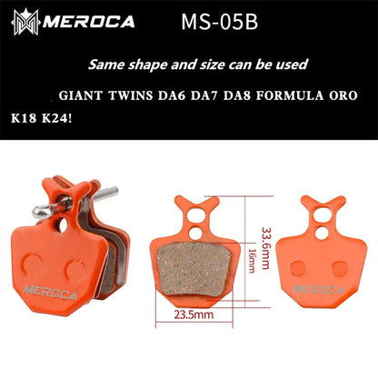 Resin brake pad disc rotor stop for mountain bike road bike BMX hydraulic brake pads to make Lai Ling