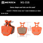 Resin brake pad disc rotor stop for mountain bike road bike BMX hydraulic brake pads to make Lai Ling
