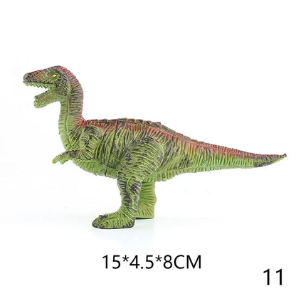13 Styles Mini Wild Jurassic Tyrannosaurus Action&Toy Model Dragon Dinosaur Collection Figures Animal Kids Educational Toys
