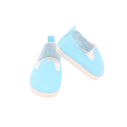 Discounts! 7.5 cm Doll Shoes For 16-18 Inch Girl/Boy Doll & New Born Baby Doll 43 cm & Our Generation Doll Clothes Accessories
