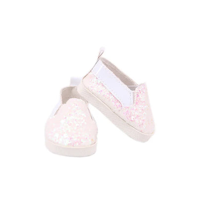 Discounts! 7.5 cm Doll Shoes For 16-18 Inch Girl/Boy Doll & New Born Baby Doll 43 cm & Our Generation Doll Clothes Accessories
