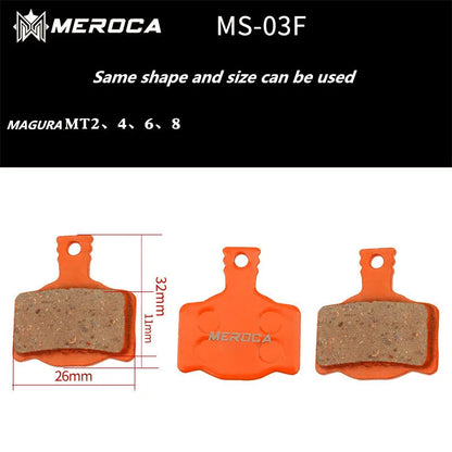 Resin brake pad disc rotor stop for mountain bike road bike BMX hydraulic brake pads to make Lai Ling