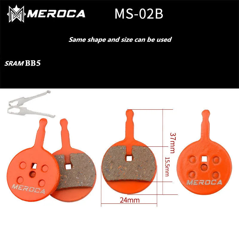 Resin brake pad disc rotor stop for mountain bike road bike BMX hydraulic brake pads to make Lai Ling