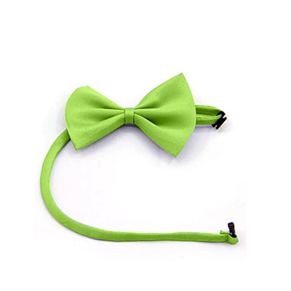 Pet Dog Cat Necklace Adjustable Neck Band Cute Bowknot Pet Care Accessories Dog Cat Striped Bow Necklace Pet Supplies