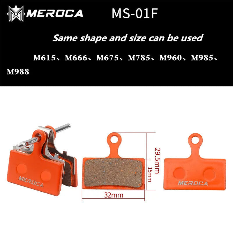 Resin brake pad disc rotor stop for mountain bike road bike BMX hydraulic brake pads to make Lai Ling