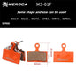 Resin brake pad disc rotor stop for mountain bike road bike BMX hydraulic brake pads to make Lai Ling
