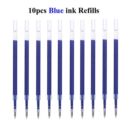 Original Xiaomi Mi Gel Pen 0.5mm Black Refill No Cap Bullet Pen Smooth Switzerland MIKRON Nib Japanese Ink OEM Blue Refills