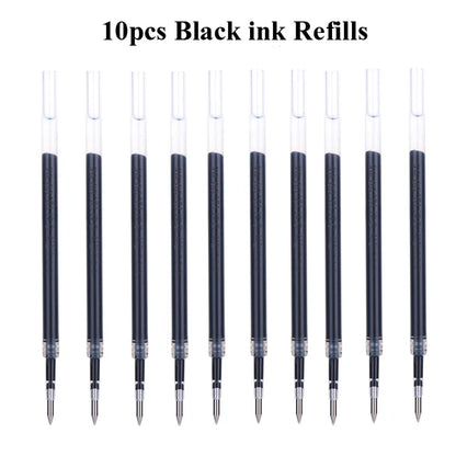 Original Xiaomi Mi Gel Pen 0.5mm Black Refill No Cap Bullet Pen Smooth Switzerland MIKRON Nib Japanese Ink OEM Blue Refills