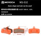 Resin brake pad disc rotor stop for mountain bike road bike BMX hydraulic brake pads to make Lai Ling