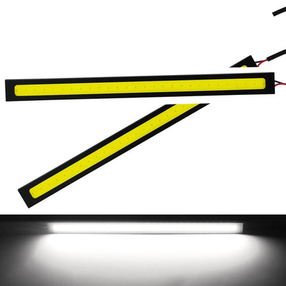 Universal 17cm car led light bar strip cob Daytime Running External Lights Auto Waterproof Car Styling DRL barra Led Lamp 12V