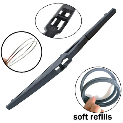 Xukey Windshield Windscreen Wiper Blades For Dodge Journey 2008- 2018 Front Rear Window 2009 2010 2011 2012 2013 2014 2015 2016