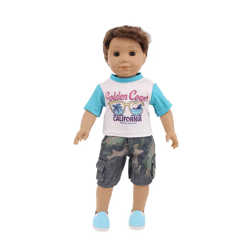 Discounts! 7.5 cm Doll Shoes For 16-18 Inch Girl/Boy Doll & New Born Baby Doll 43 cm & Our Generation Doll Clothes Accessories
