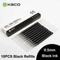 Original Xiaomi Mi Gel Pen 0.5mm Black Refill No Cap Bullet Pen Smooth Switzerland MIKRON Nib Japanese Ink OEM Blue Refills