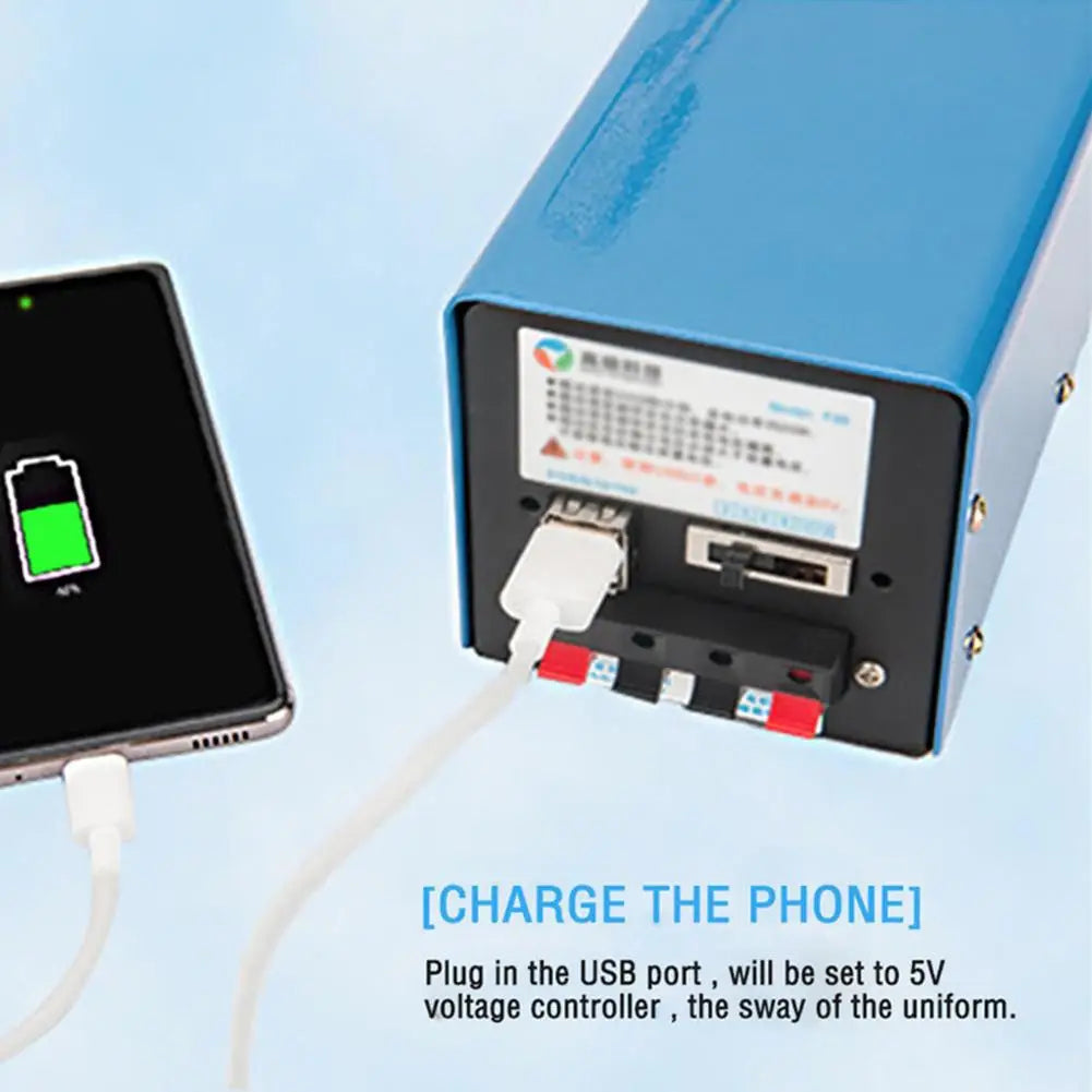 Outdoor Portable Manual Hand-cranked Generator USB Charge Electric Dynamo Power